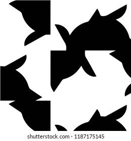 Halftone monochrome texture background. Abstract vintage black and white vector illustration Texture