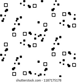 Halftone monochrome texture background. Abstract vintage black and white vector illustration Texture