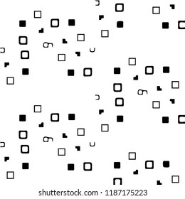 Halftone monochrome texture background. Abstract vintage black and white vector illustration Texture