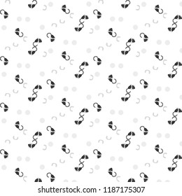 Halftone monochrome texture background. Abstract vintage black and white vector illustration Texture
