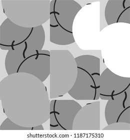 Halftone monochrome texture background. Abstract vintage black and white vector illustration Texture