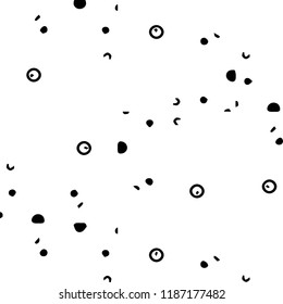 Halftone monochrome texture background. Abstract vintage black and white vector illustration Texture