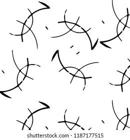 Halftone monochrome texture background. Abstract vintage black and white vector illustration Texture