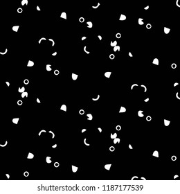 Halftone monochrome texture background. Abstract vintage black and white vector illustration Texture