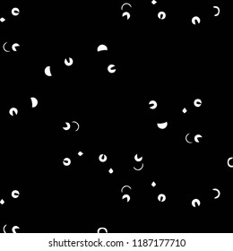 Halftone monochrome texture background. Abstract vintage black and white vector illustration Texture