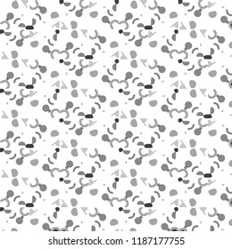 Halftone monochrome texture background. Abstract vintage black and white vector illustration Texture