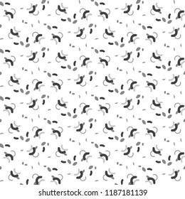 Halftone monochrome texture background. Abstract vintage black and white vector illustration Texture