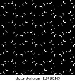 Halftone monochrome texture background. Abstract vintage black and white vector illustration Texture