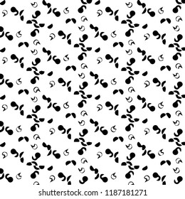 Halftone monochrome texture background. Abstract vintage black and white vector illustration Texture