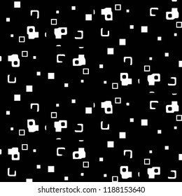 Halftone monochrome texture background. Abstract vintage black and white vector illustration Texture
