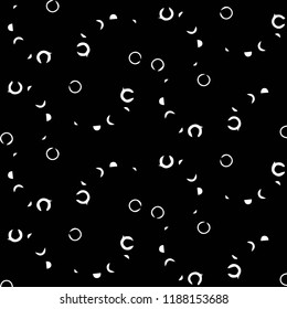 Halftone monochrome texture background. Abstract vintage black and white vector illustration Texture