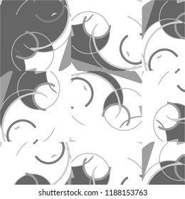 Halftone monochrome texture background. Abstract vintage black and white vector illustration Texture