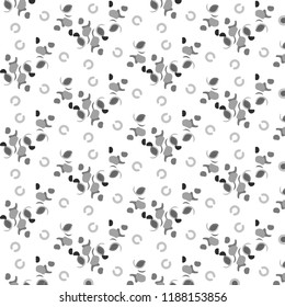 Halftone monochrome texture background. Abstract vintage black and white vector illustration Texture