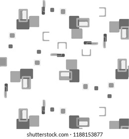 Halftone monochrome texture background. Abstract vintage black and white vector illustration Texture