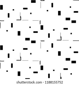 Halftone monochrome texture background. Abstract vintage black and white vector illustration Texture