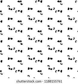 Halftone monochrome texture background. Abstract vintage black and white vector illustration Texture