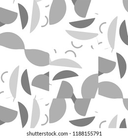 Halftone monochrome texture background. Abstract vintage black and white vector illustration Texture