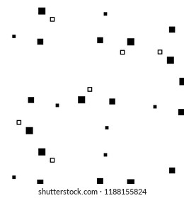 Halftone monochrome texture background. Abstract vintage black and white vector illustration Texture
