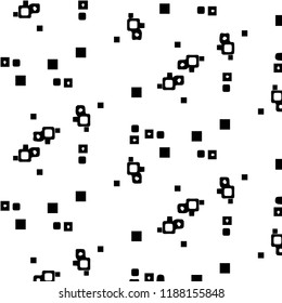 Halftone monochrome texture background. Abstract vintage black and white vector illustration Texture