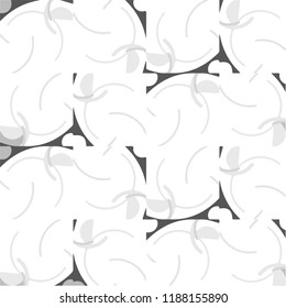 Halftone monochrome texture background. Abstract vintage black and white vector illustration Texture