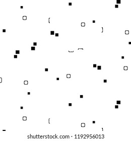 Halftone monochrome texture background. Abstract vintage black and white vector illustration Texture