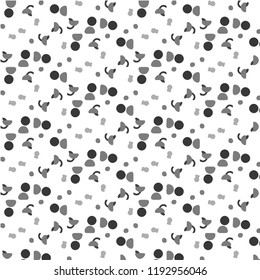 Halftone monochrome texture background. Abstract vintage black and white vector illustration Texture