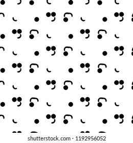 Halftone monochrome texture background. Abstract vintage black and white vector illustration Texture