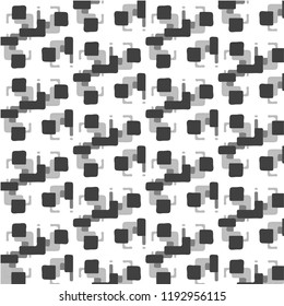 Halftone monochrome texture background. Abstract vintage black and white vector illustration Texture