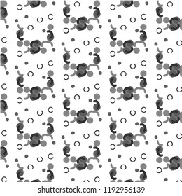 Halftone monochrome texture background. Abstract vintage black and white vector illustration Texture