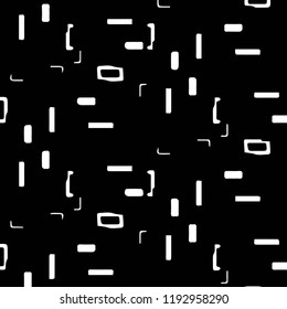 Halftone monochrome texture background. Abstract vintage black and white vector illustration Texture