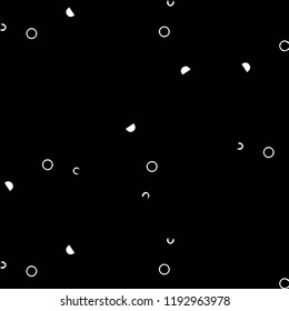 Halftone monochrome texture background. Abstract vintage black and white vector illustration Texture