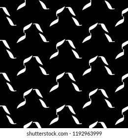 Halftone monochrome texture background. Abstract vintage black and white vector illustration Texture