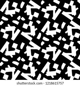 Halftone monochrome texture background. Abstract vintage black and white vector illustration Texture