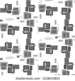 Halftone monochrome texture background. Abstract vintage black and white vector illustration Texture