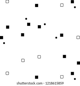 Halftone monochrome texture background. Abstract vintage black and white vector illustration Texture