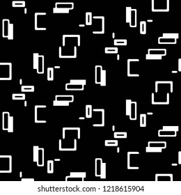 Halftone monochrome texture background. Abstract vintage black and white vector illustration Texture