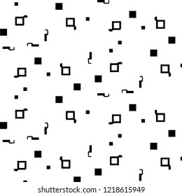 Halftone monochrome texture background. Abstract vintage black and white vector illustration Texture