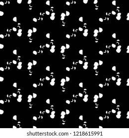 Halftone monochrome texture background. Abstract vintage black and white vector illustration Texture