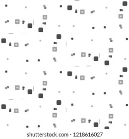 Halftone monochrome texture background. Abstract vintage black and white vector illustration Texture