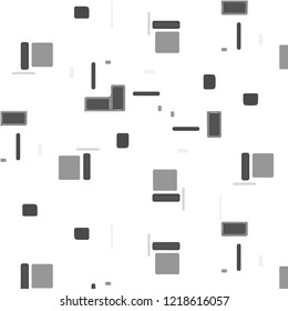 Halftone monochrome texture background. Abstract vintage black and white vector illustration Texture