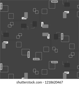 Halftone monochrome texture background. Abstract vintage black and white vector illustration Texture