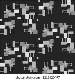 Halftone monochrome texture background. Abstract vintage black and white vector illustration Texture