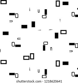 Halftone monochrome texture background. Abstract vintage black and white vector illustration Texture