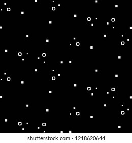 Halftone monochrome texture background. Abstract vintage black and white vector illustration Texture