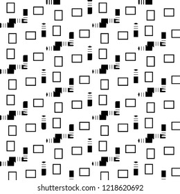 Halftone monochrome texture background. Abstract vintage black and white vector illustration Texture