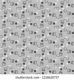 Halftone monochrome texture background. Abstract vintage black and white vector illustration Texture