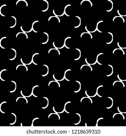 Halftone monochrome texture background. Abstract vintage black and white vector illustration Texture