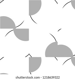 Halftone monochrome texture background. Abstract vintage black and white vector illustration Texture