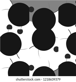 Halftone monochrome texture background. Abstract vintage black and white vector illustration Texture