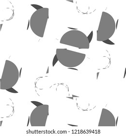 Halftone monochrome texture background. Abstract vintage black and white vector illustration Texture